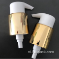 24/410 plastic crème pomp helder goud groot proces